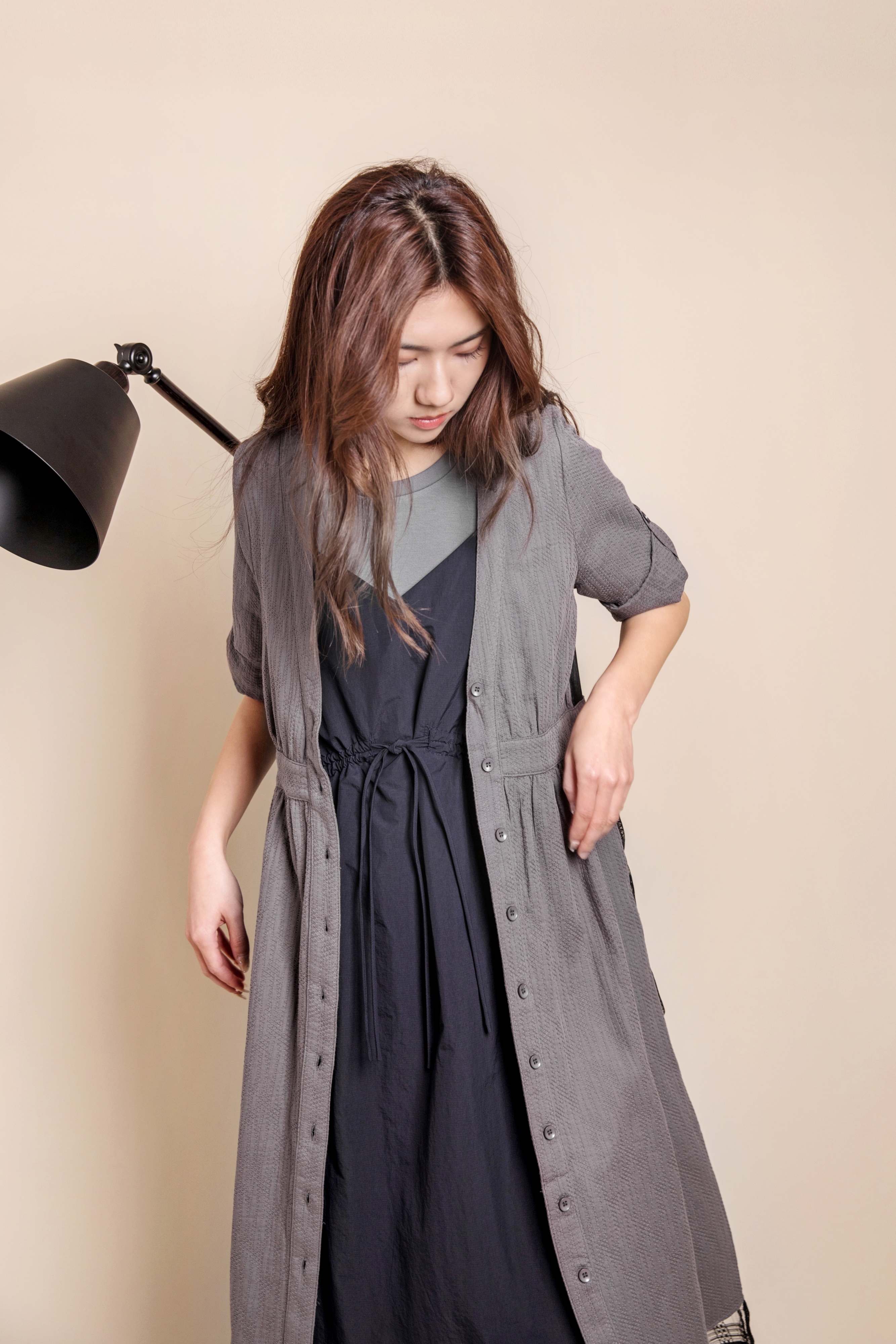 Patched Jacket with Lace Details - 22SDJ020U