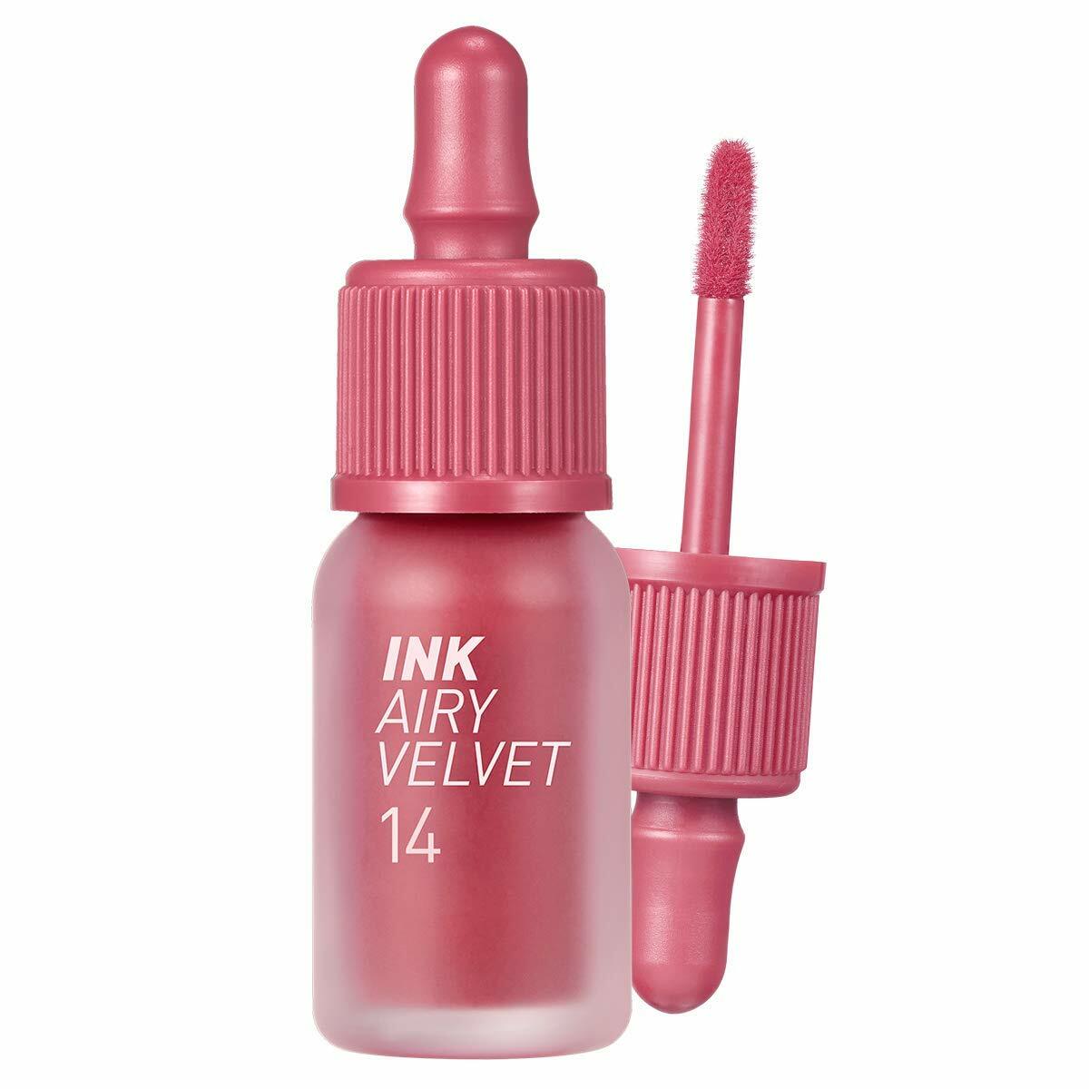 《預訂品》小櫻花同款！Peripera Ink Airy Velvet #14 rosy pink