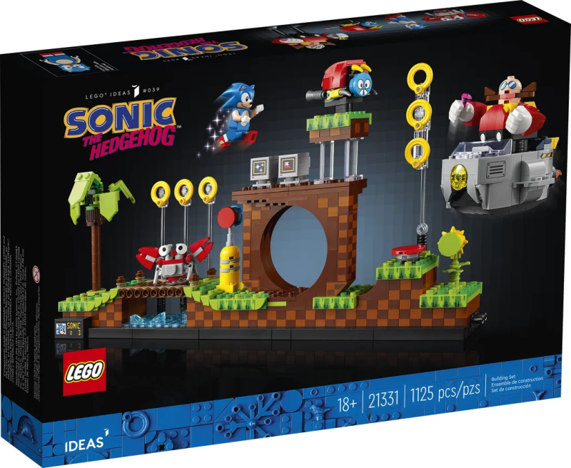 LEGO 21331 Sonic the Hedgehog™ – Green Hill Zone 超音鼠大電影 - 碧山區域