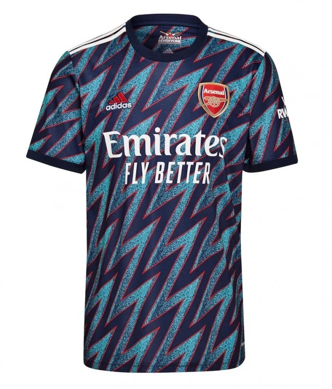 21-22阿仙奴第二客球迷版球衣