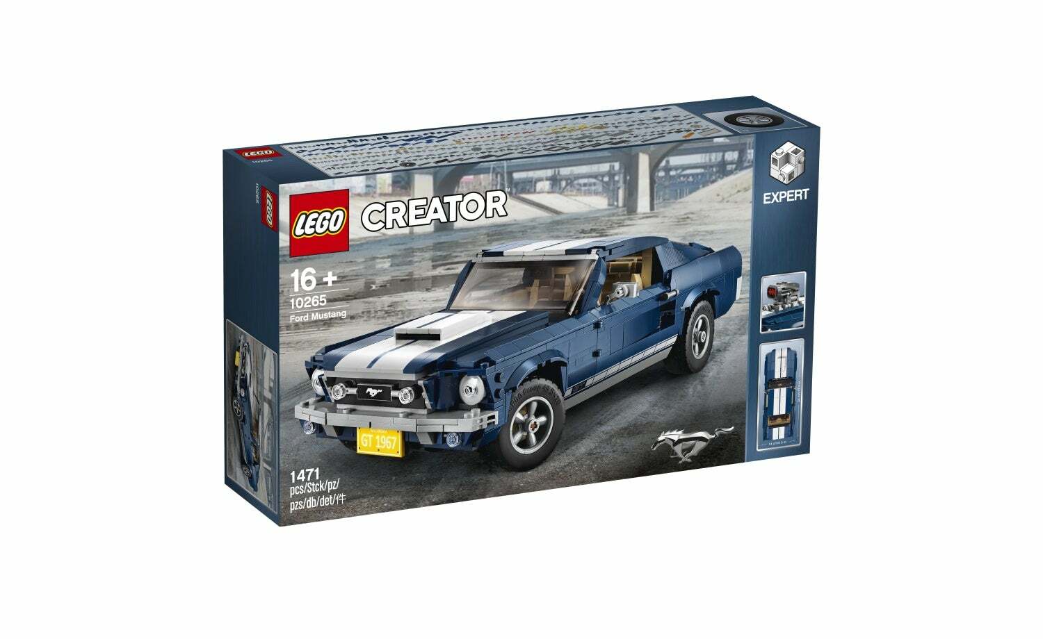 [飛米樂高積木磚賣店] LEGO 10265 Creator Expert 福特野馬 Ford Mustang GT