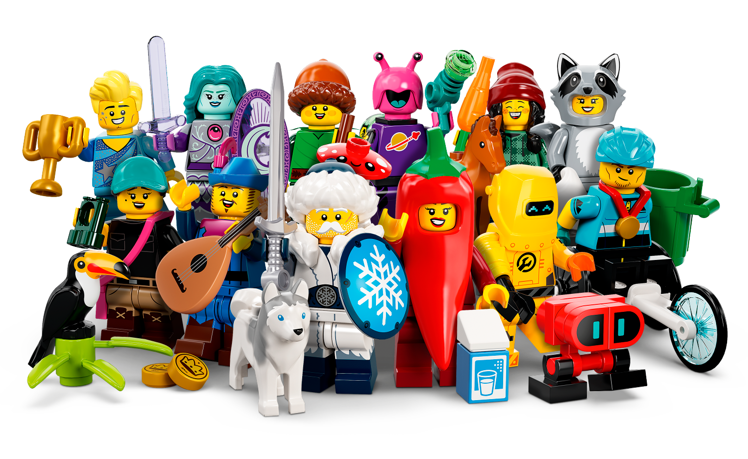 [飛米樂高積木磚賣店] LEGO 71032 Minifigures 第 22 代 (一套12隻)
