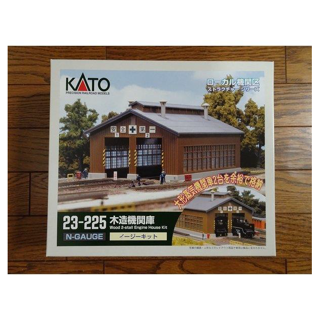 現貨/預購品) KATO 23-225 木造機関庫(ｲｰｼﾞｰｷｯﾄ)