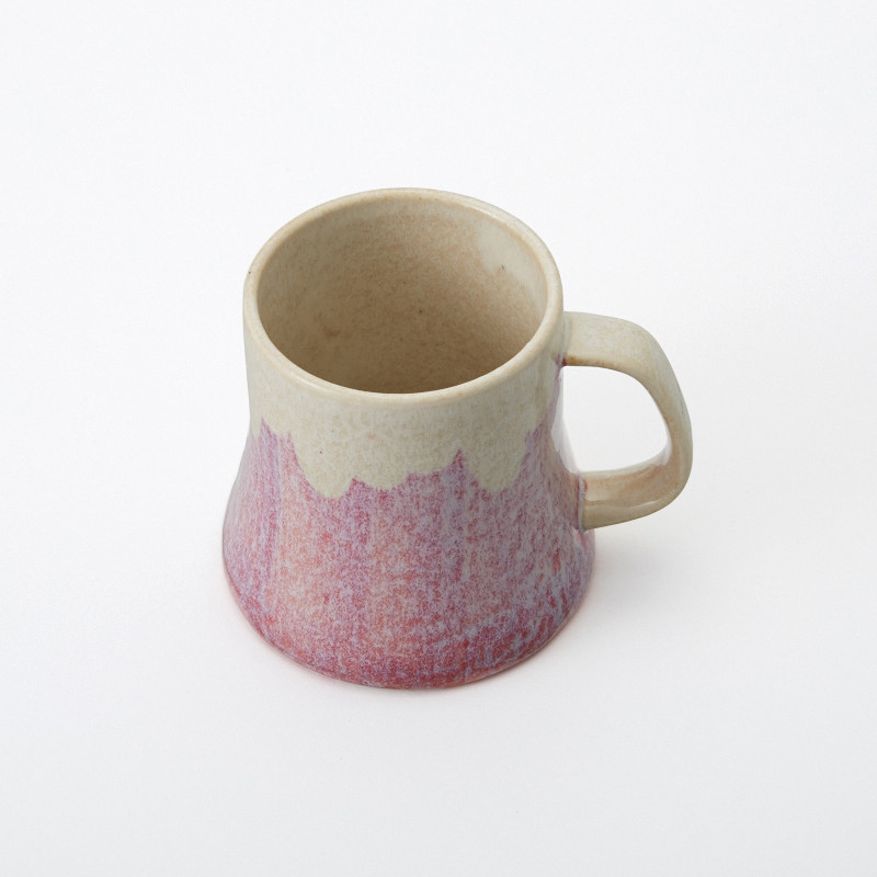 Rokuro Mt. Fuji Mug Red｜Blut's