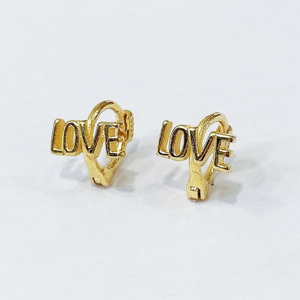 純銀易扣-素面LOVE小圈(單支價)