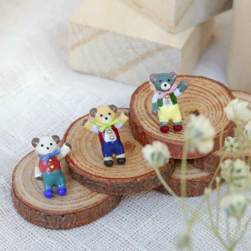 Ayatorie 熊仔友好三兄弟耳環