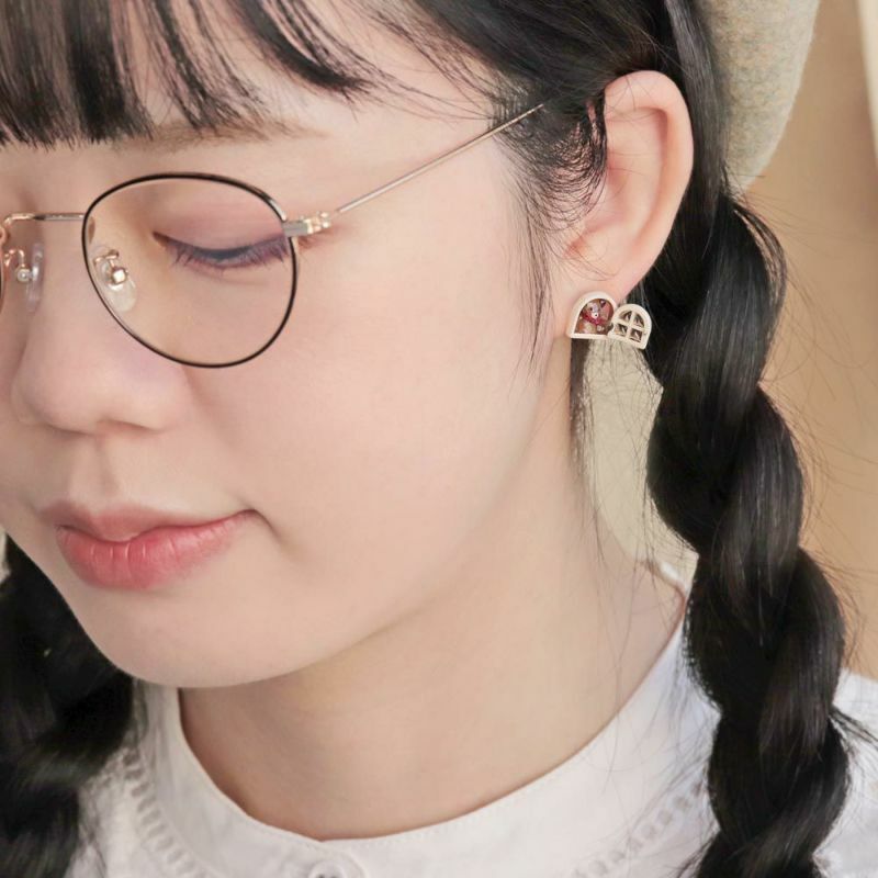 Ayatorie 熊仔打招呼耳環