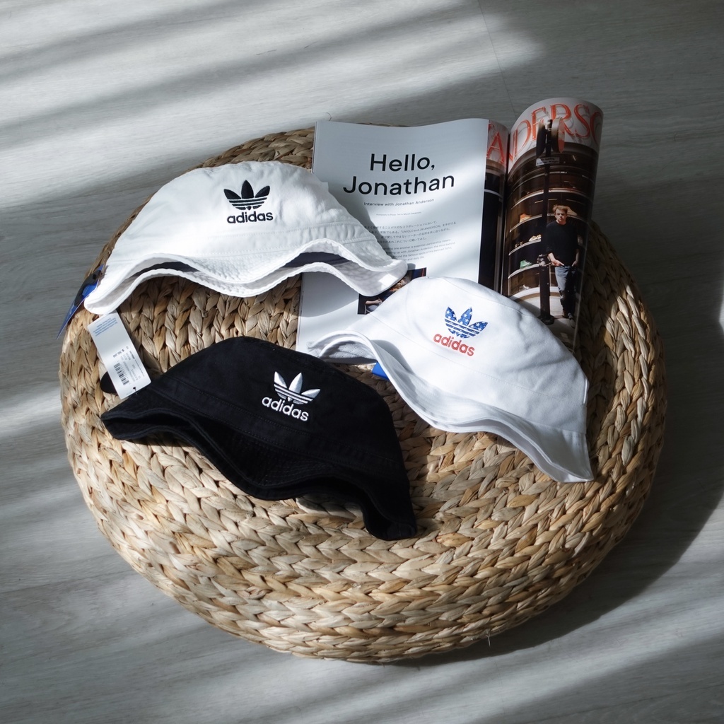 Adidas Bucket Hat 刺繡漁夫帽