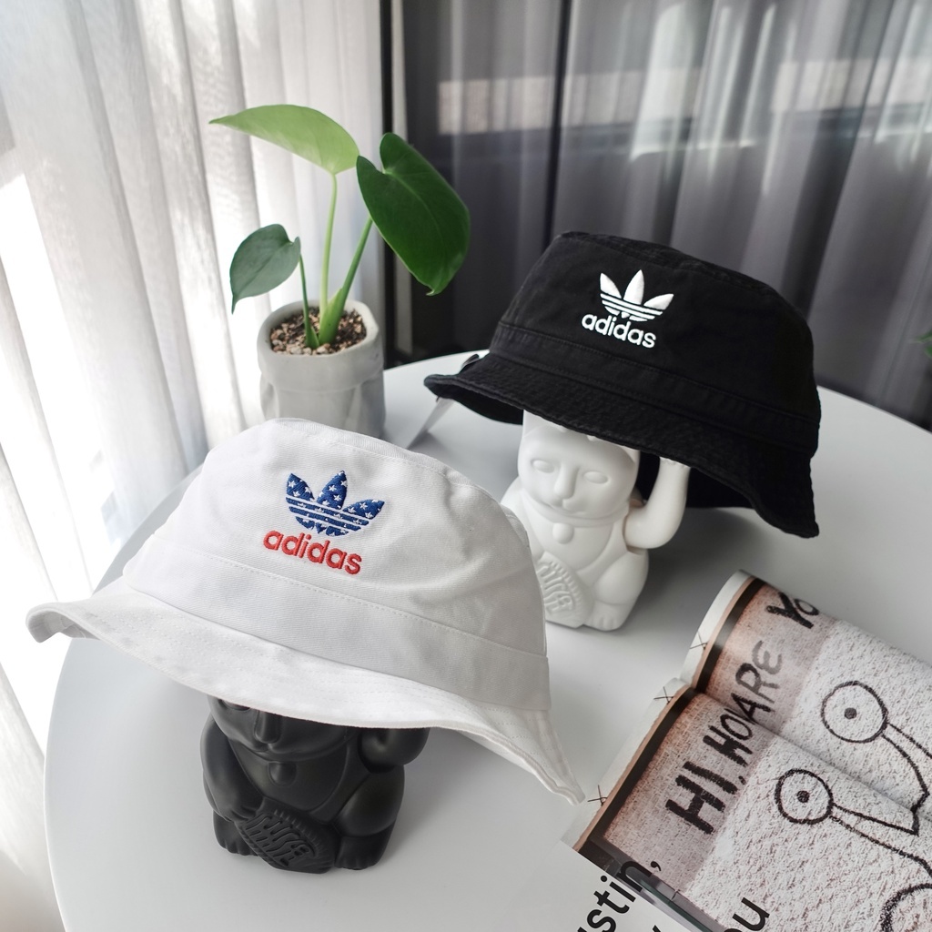 Adidas Bucket Hat 刺繡漁夫帽