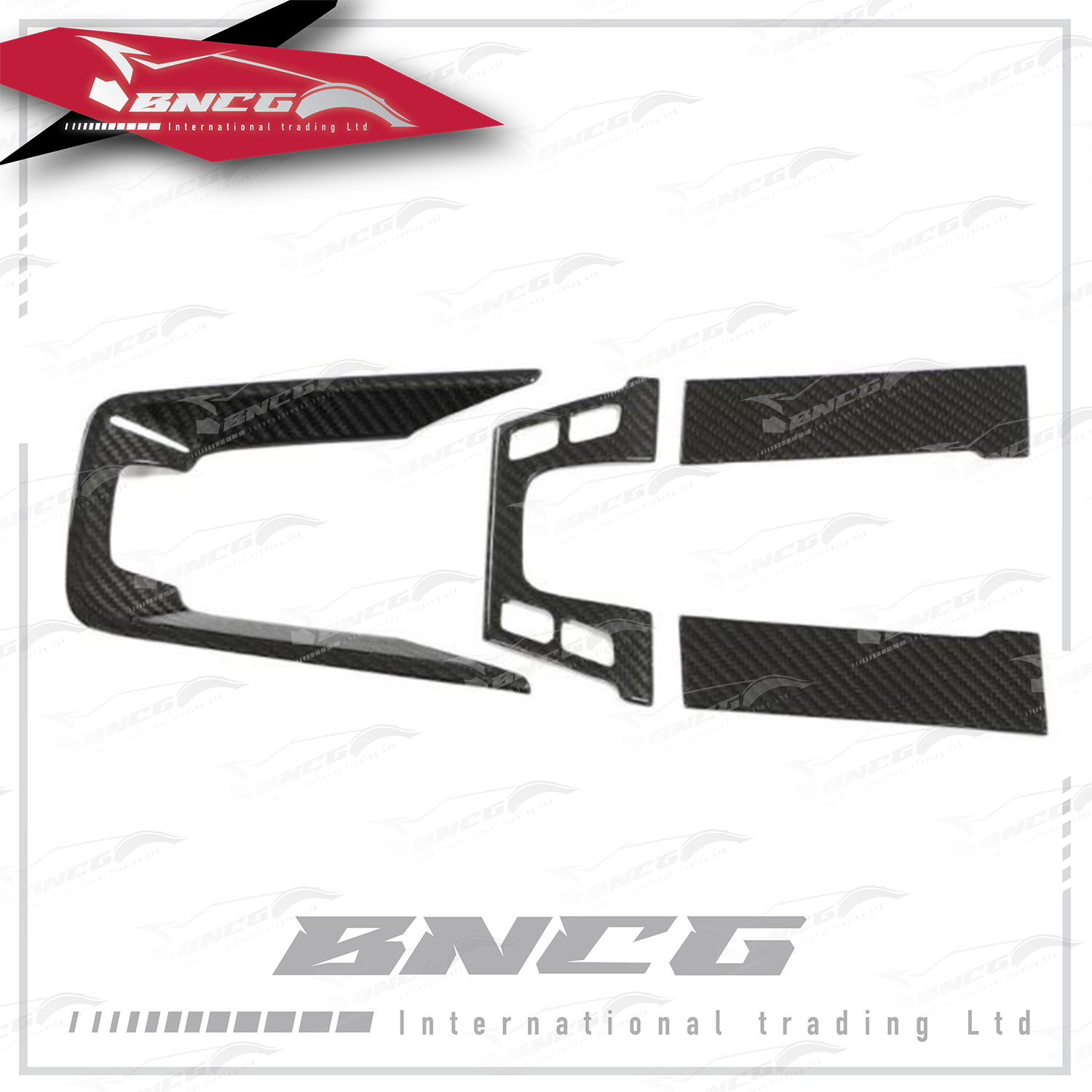 保時捷 Porsche 911 19-22年式 改裝 卡夢 乾碳纖維 內飾件 中控台 4按鍵版 【3件套】