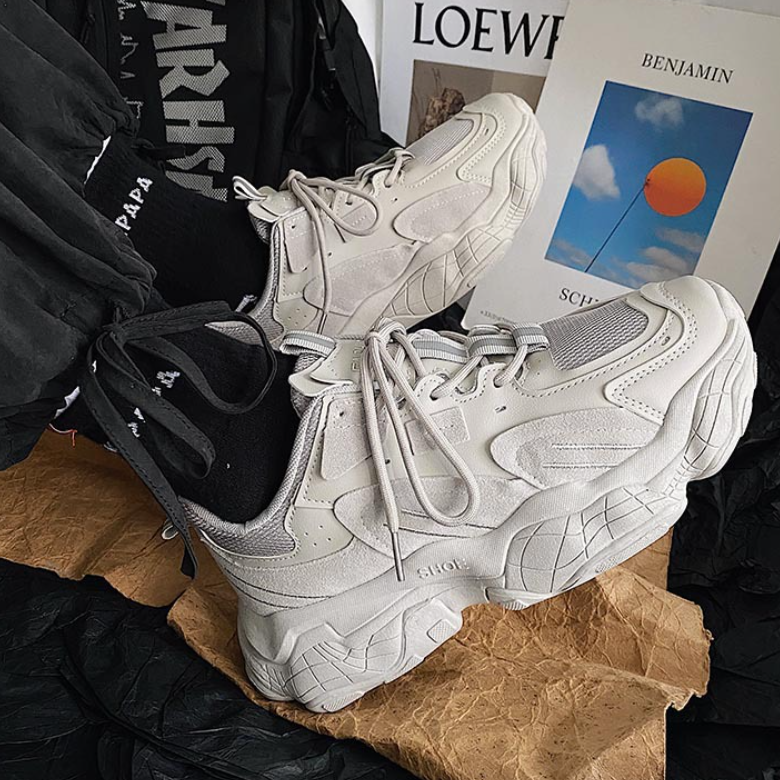 【ACGC001】復古素色百搭系列厚底老爺鞋