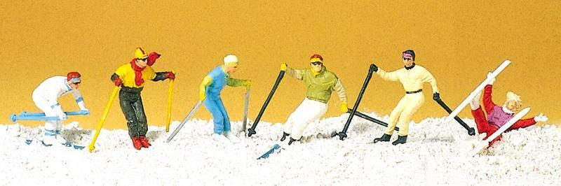 Preiser 10313 HO scale, Downhill Skier