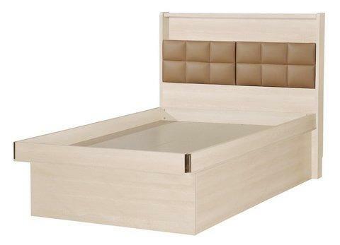 383系列 淺橡木色 格仔屏儲物油壓床架