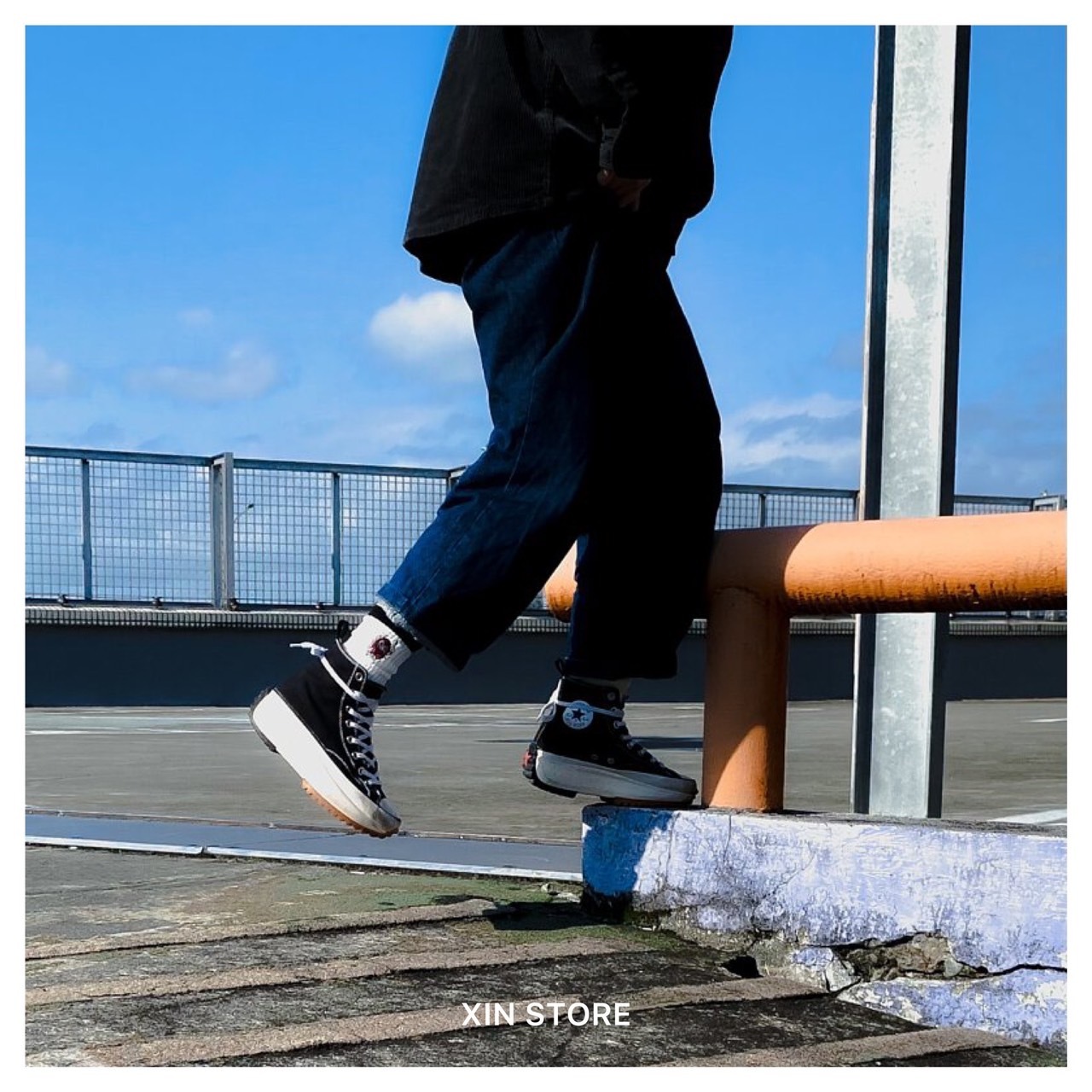 Best Foot Friend BFF DARUMA 達摩 不倒翁 長襪 兩色