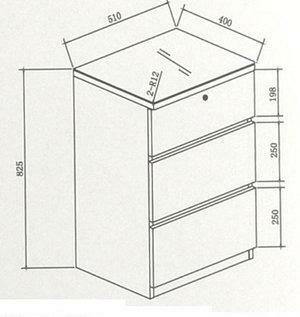 383系列 淺橡木色 玻璃面櫃桶櫃(383-313)(383-313)(383-313)