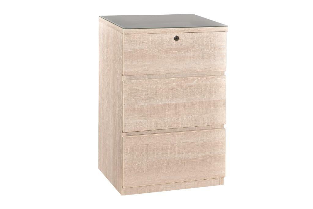 383系列 淺橡木色 玻璃面櫃桶櫃(383-313)(383-313)(383-313)