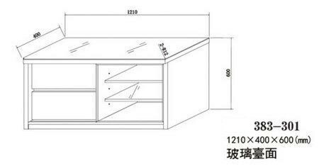 383系列 淺橡木色 電視地櫃(383-301) 連上座(383-301+302/303)