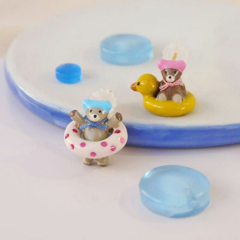 Ayatorie 熊仔戲水耳環