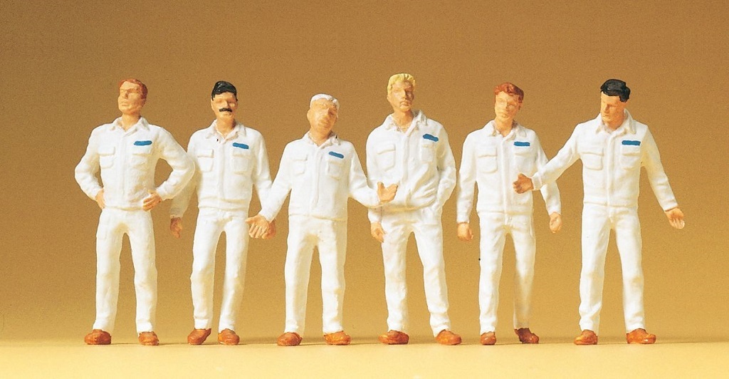 Preiser 65337 O規 Mechanics 機械技師