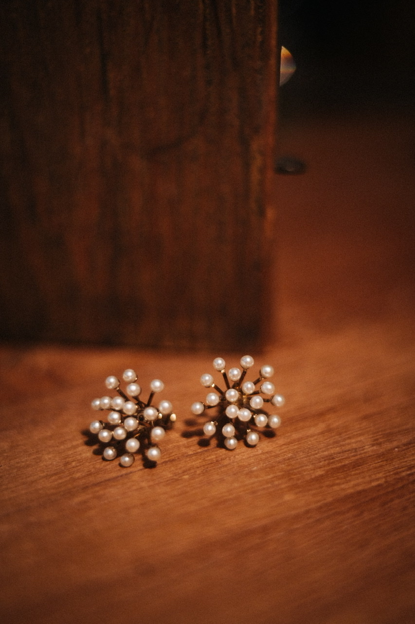 Earrings-522 （小珍珠）