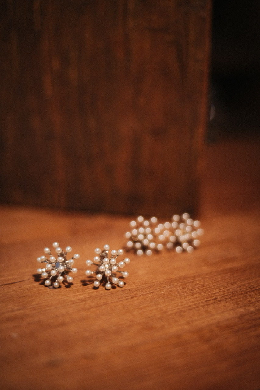 Earrings-522 （小珍珠）