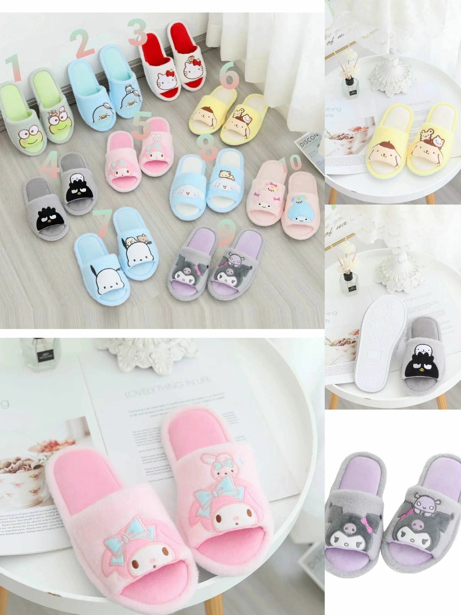 🔶防滑卡通拖鞋