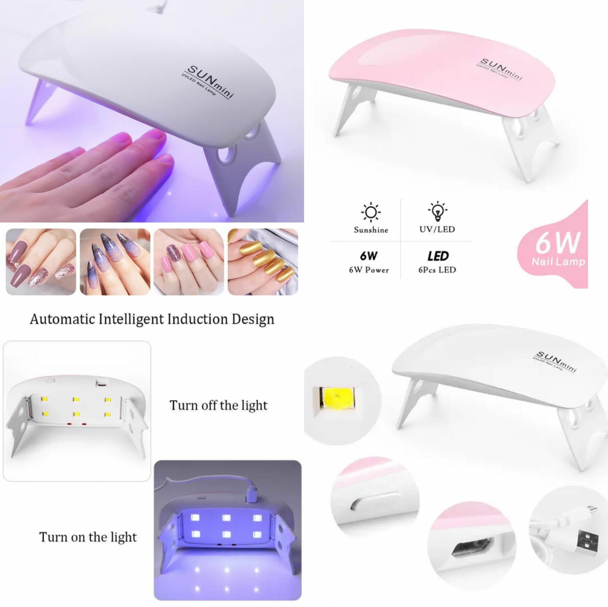 🔶Sunmini☀️迷你UV指甲感應式光療機