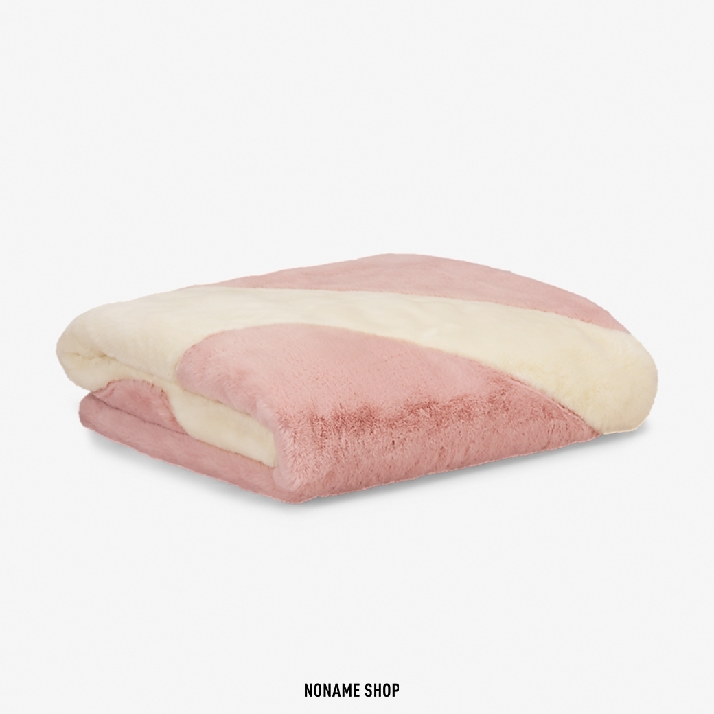 NIKE Sportswear 大勾 毛毯 粉色