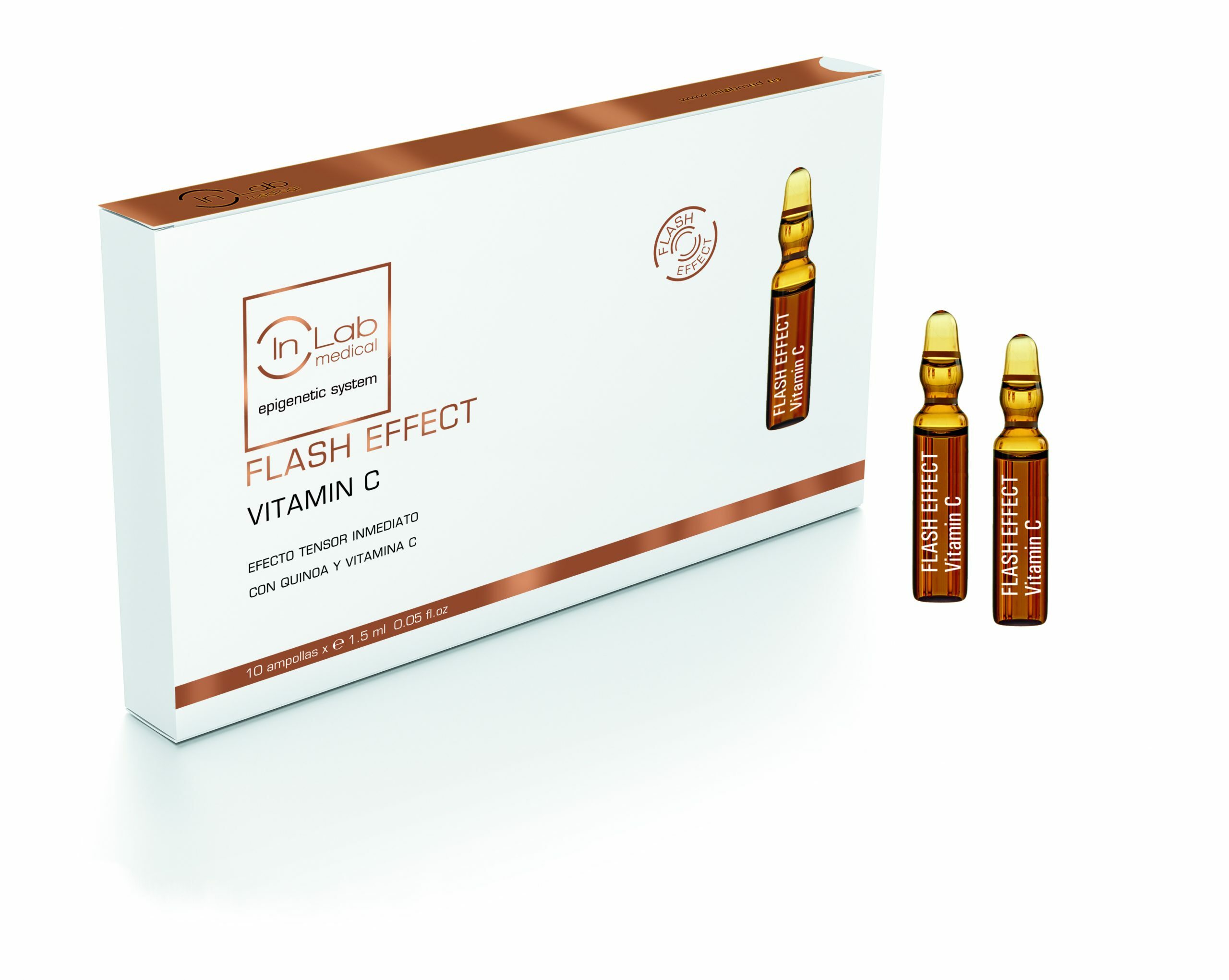 INLAB MEDICAL - FLASH EFFECT VITAMIN C 維生素C急救精華 2ml x10pcs / 2ml x 30pcs