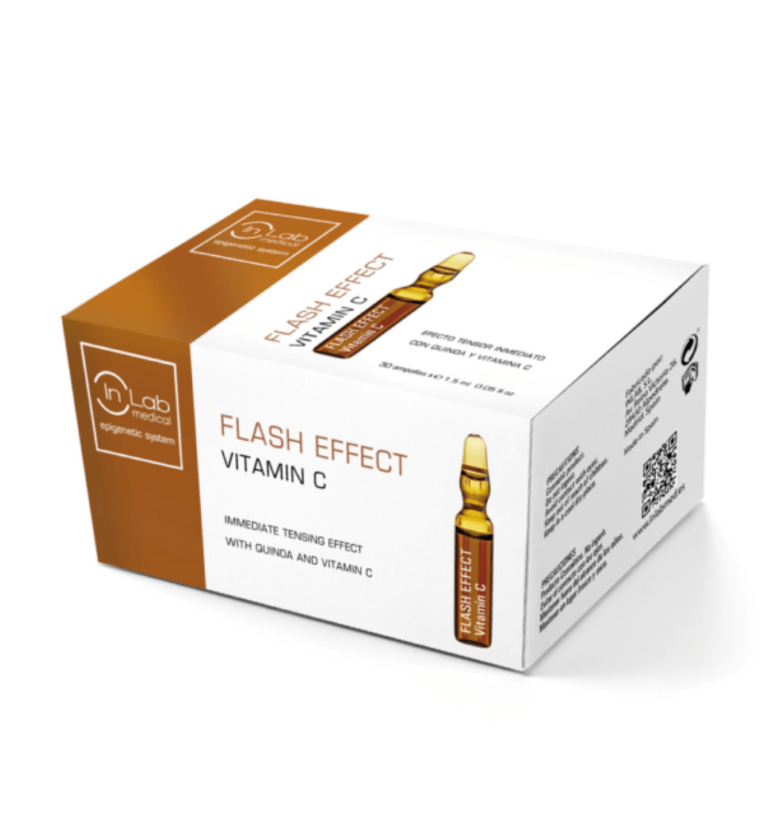 INLAB MEDICAL - FLASH EFFECT VITAMIN C 維生素C急救精華 2ml x10pcs / 2ml x 30pcs