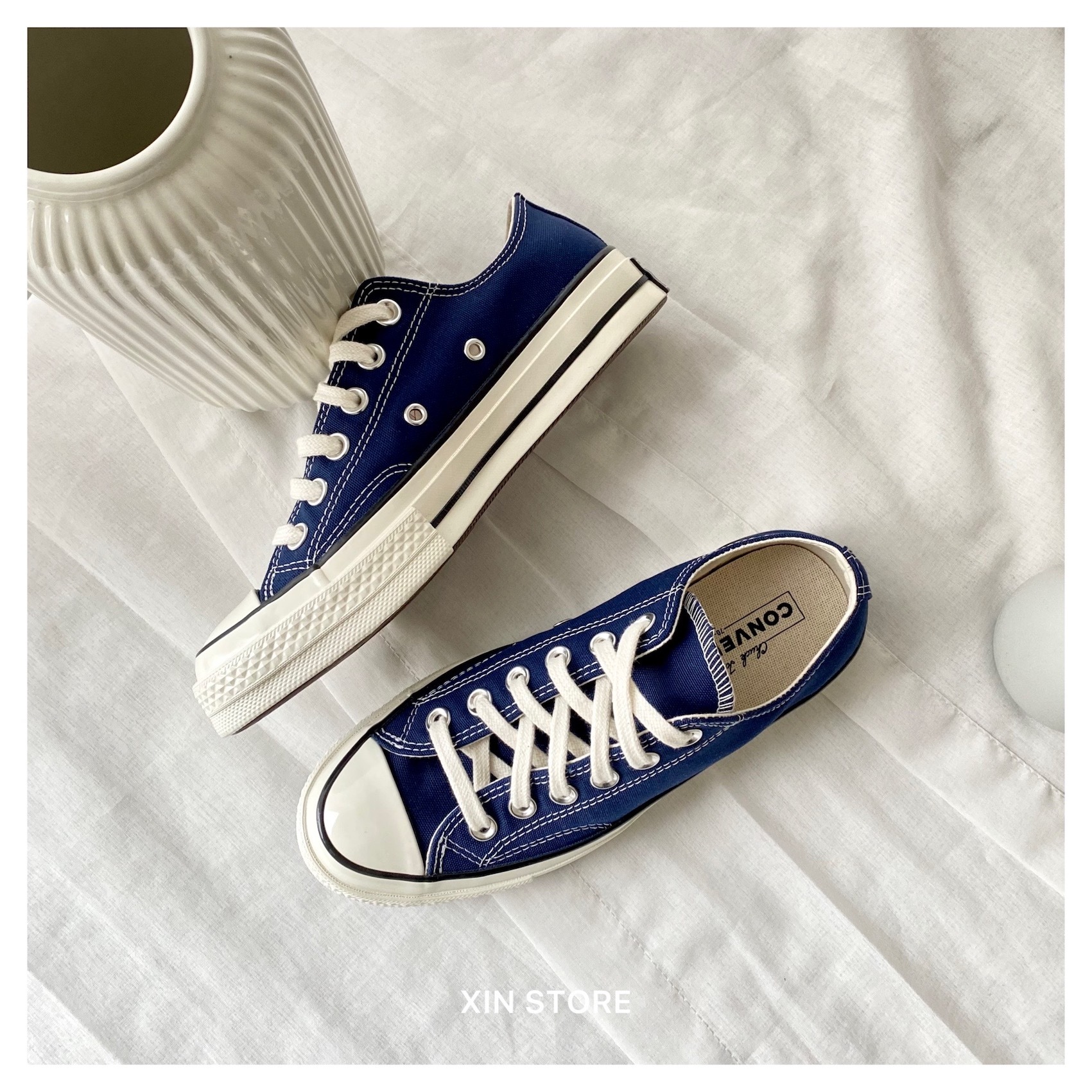 【現貨】Converse Chuck All Star 1970 帆布鞋 低筒 海軍藍