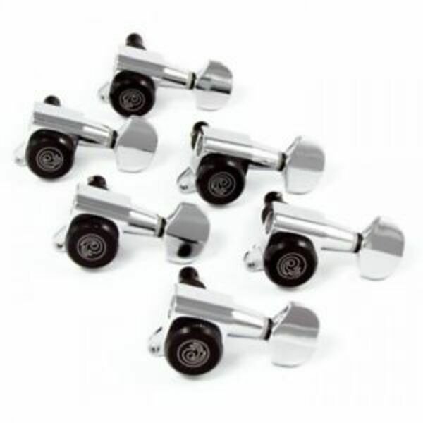 Planet Waves Planet Waves 改裝品系列 Tuning Machines 銀色 單排式 鎖定式弦鈕 PWAT-6R1 — 三峽配件 / 週邊｜YA! 玩音樂