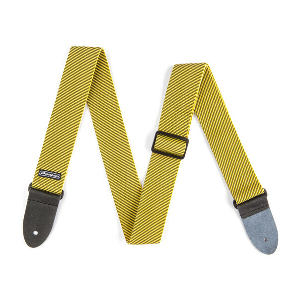 Dunlop Jim Dunlop Classic Strap 黃色條紋背帶 JDGO-D38-15CL 第 2 張圖片｜三峽效果器