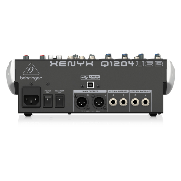Behringer BEHRINGER Q1204 USB 混音器 第 4 張圖片｜三峽麥克風
