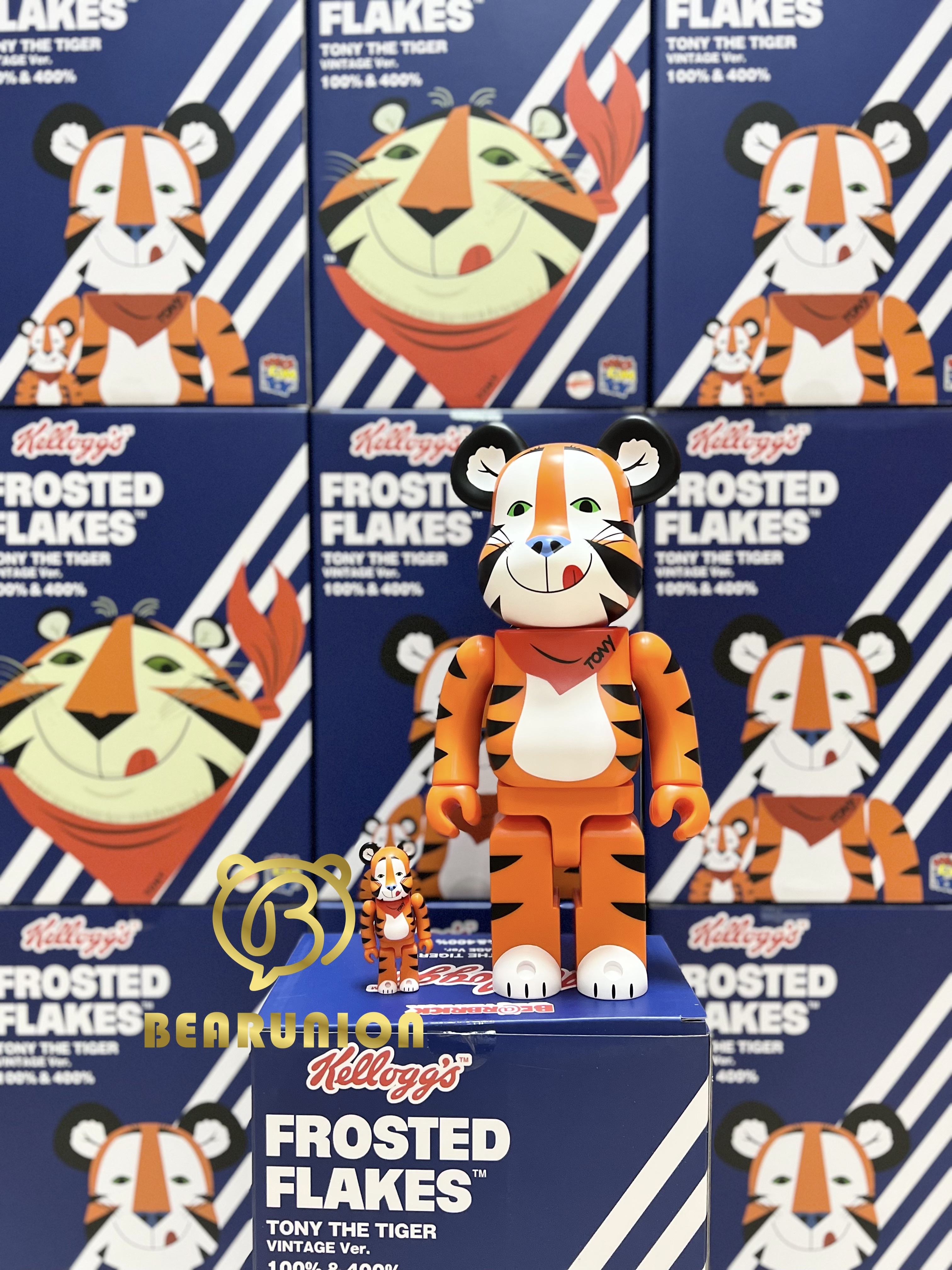 🥇現貨🥇BEARRBICK 400% 100% TONY TIGER