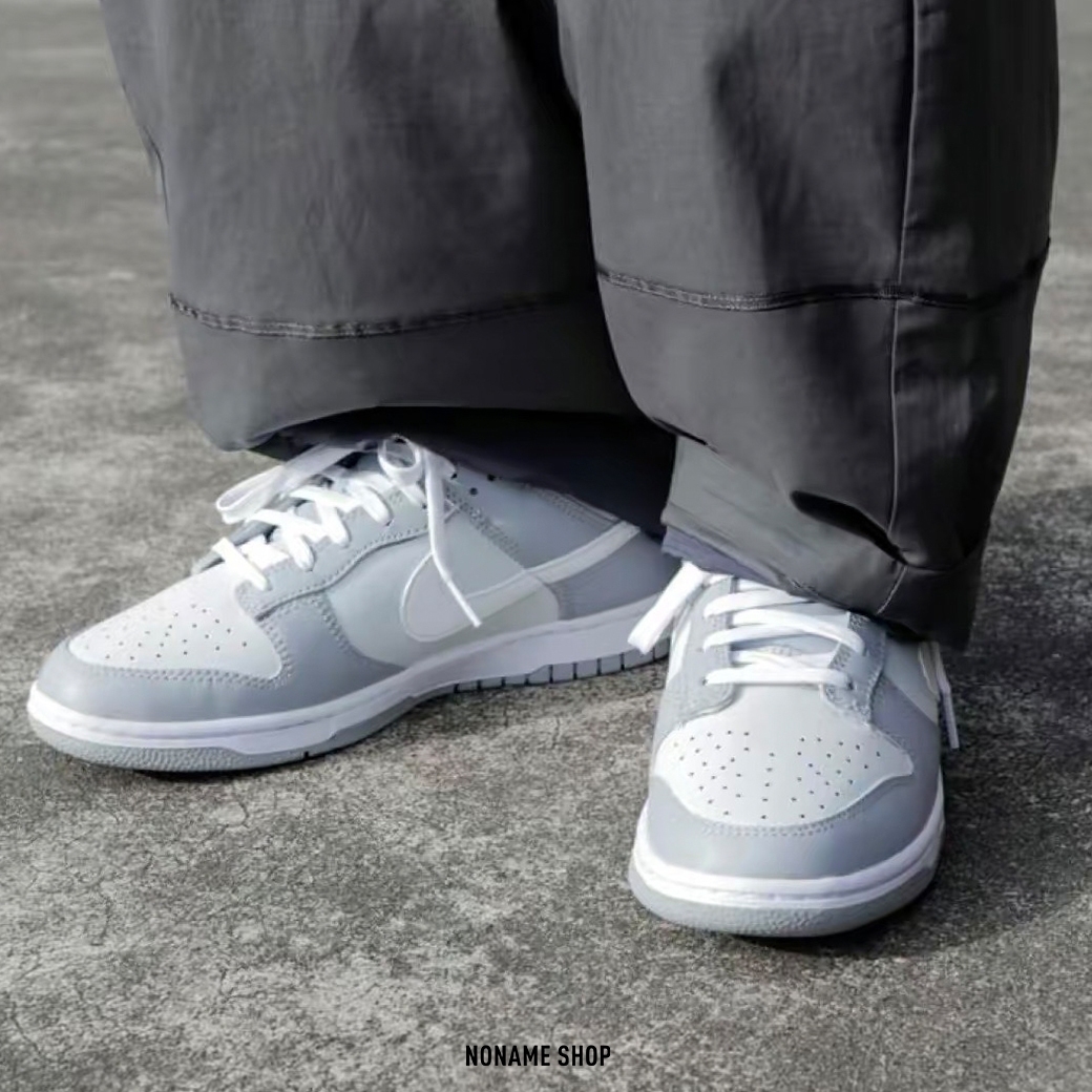 NIKE DUNK "Grey White" 銀狐灰 (男款)