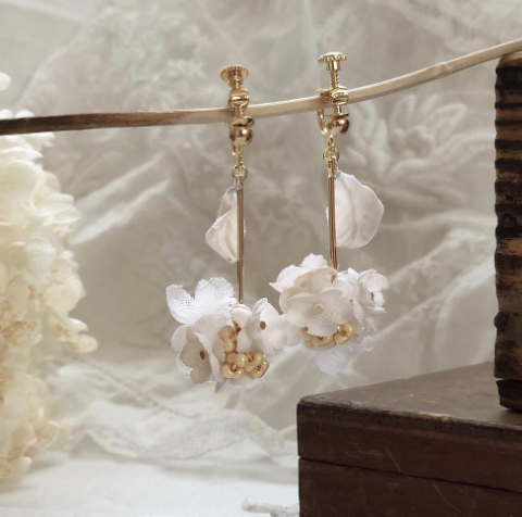 [手作家] 花之果實耳環 (*網站限定優惠價*)