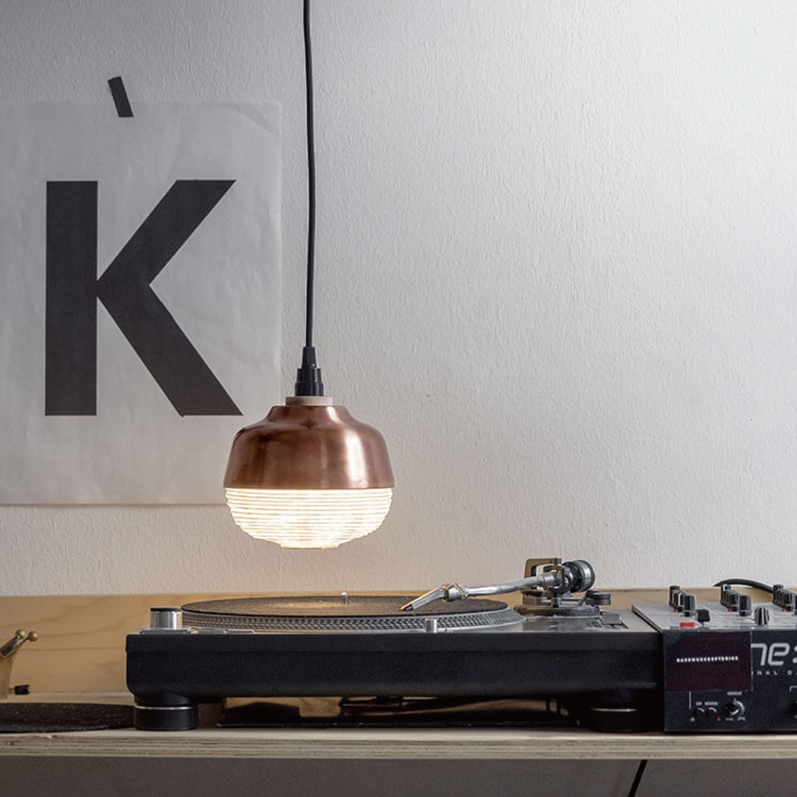 一盞東西 / 吊燈 - 小 / 紅銅款 by KIMU