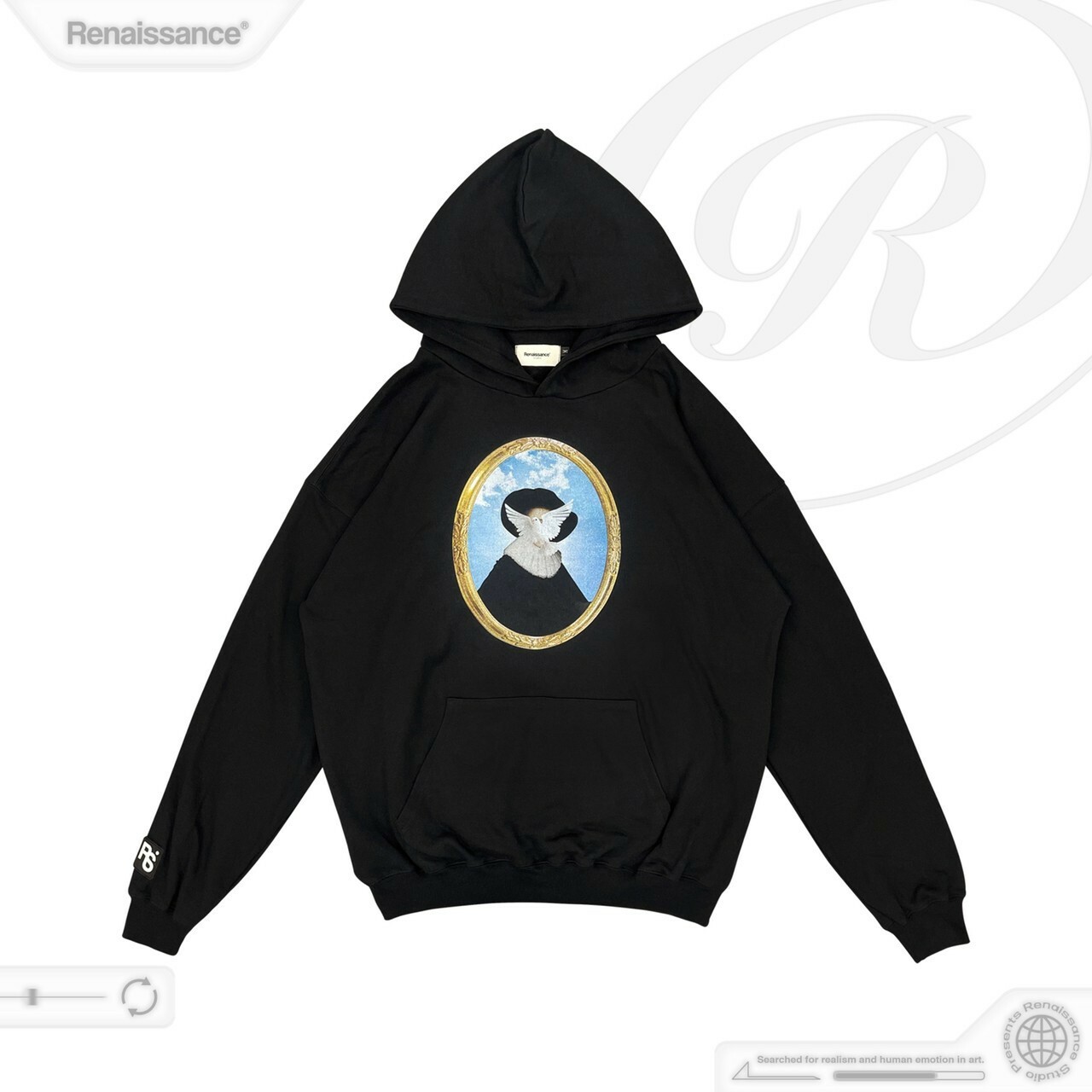 RENAISSANCE 和平鴿 畫框帽T “ Peace Dove Frame Hoodie “