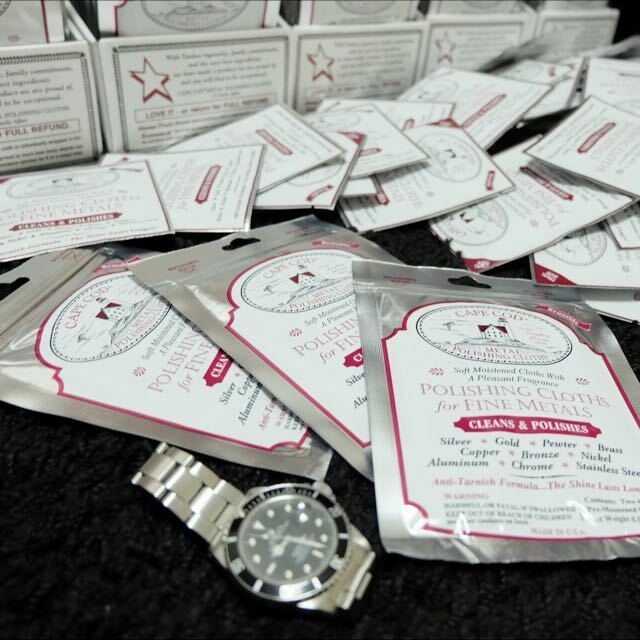 Cape Cod® Metal Polishing Cloths Foil Pouch 拋光布