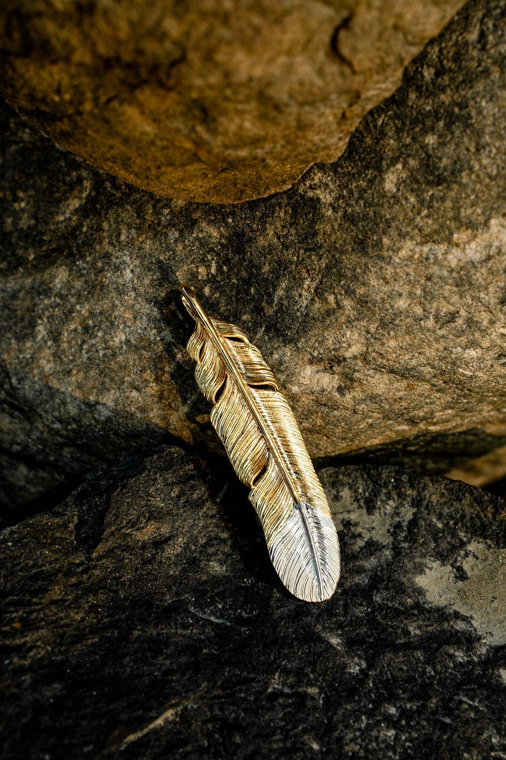 Corvus Metal 特大逆先金羽毛