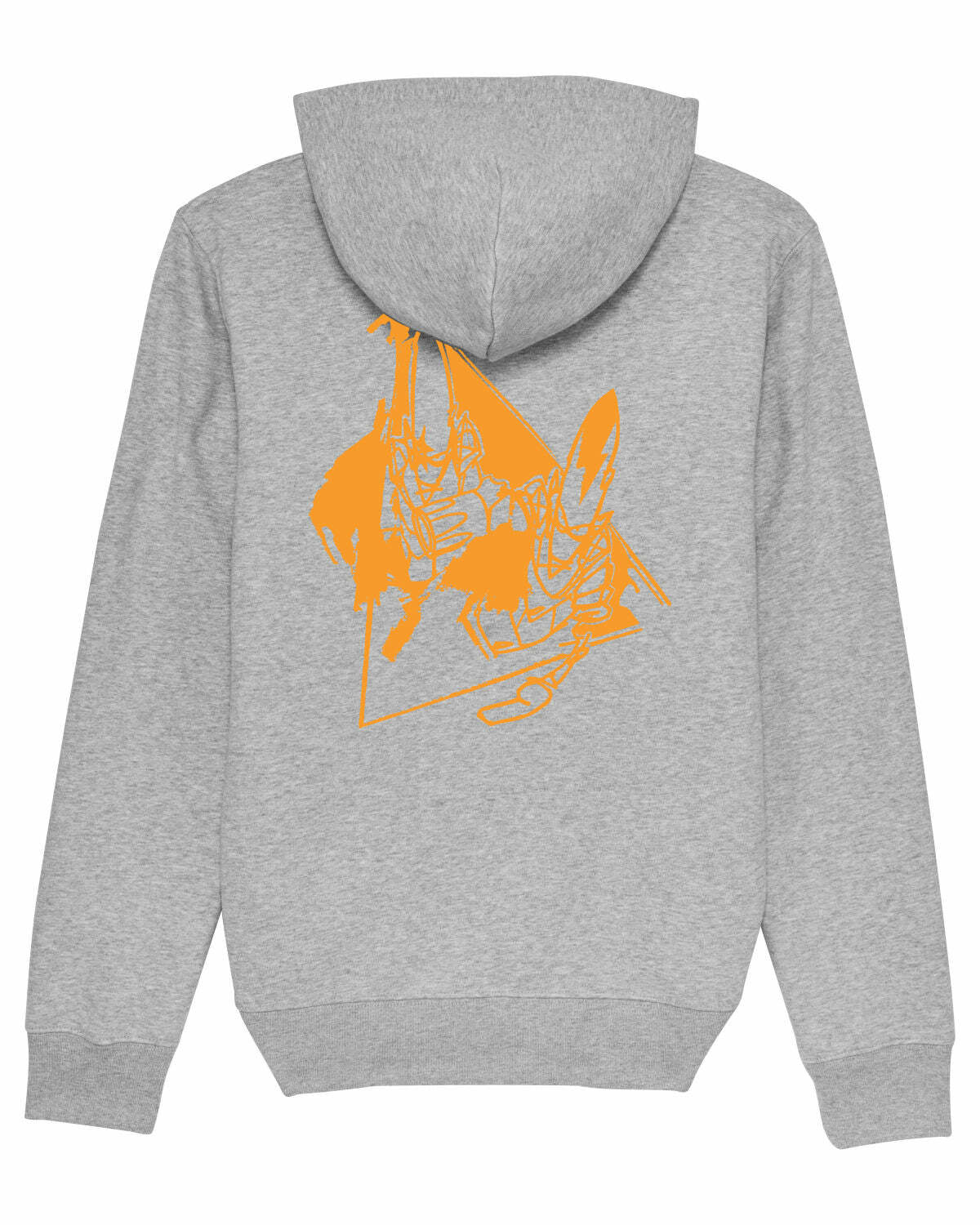UNKLE "Rōnin" logo hoody（灰）