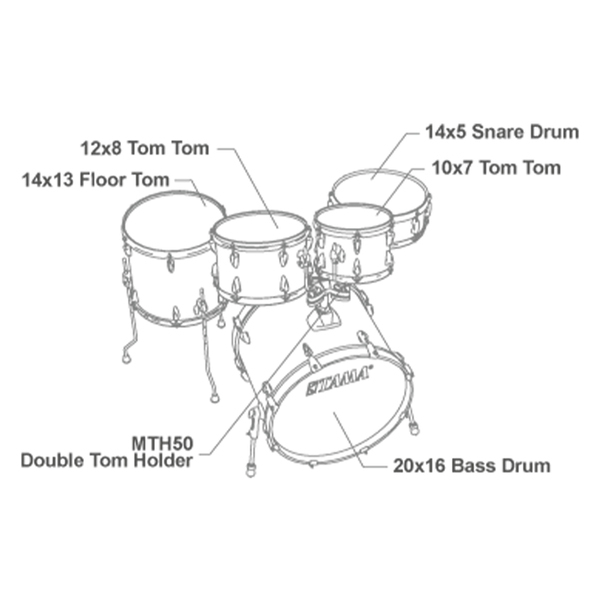 TAMA TAMA 爵士鼓組 Imperial Star IE50H6W NZW 第 2 張圖片｜三峽鼓 / 打擊