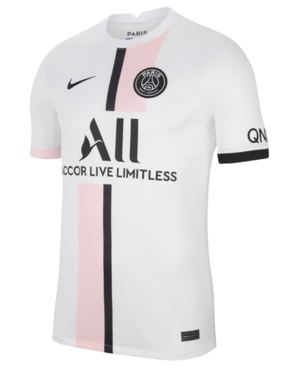 21-22巴黎聖日耳門作客球迷版美斯球衣