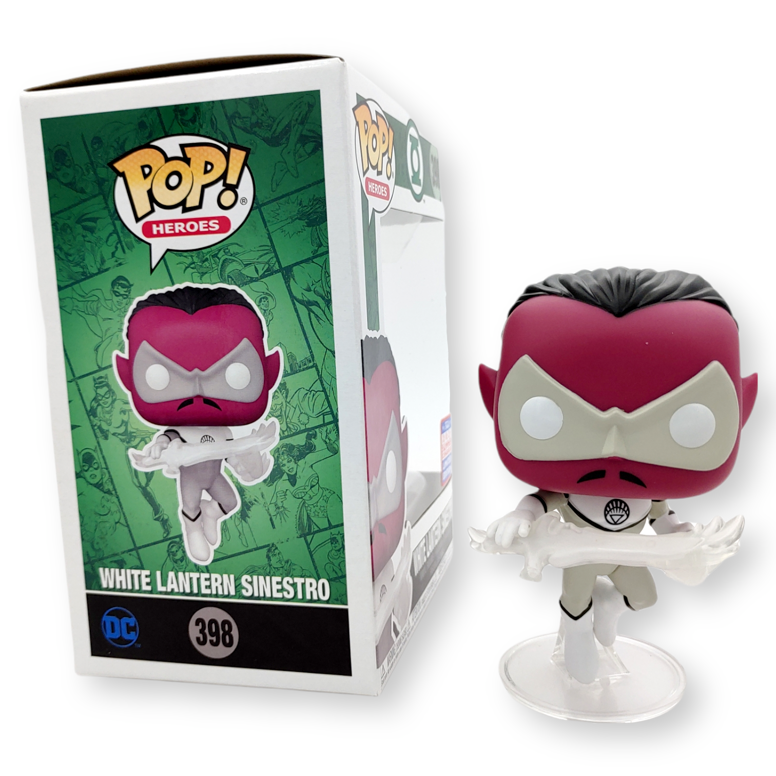 FUNKO POP White Lantern Sinestro-No.398