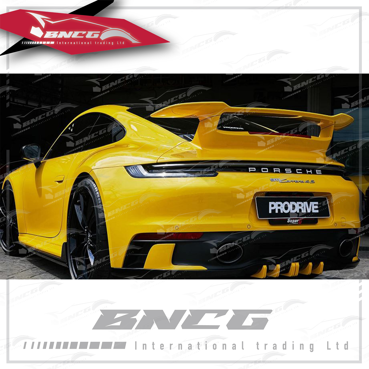 保時捷 Porsche 911 991 992 改裝 卡夢 乾碳纖維 空力套件 SD款 高腳式 尾翼