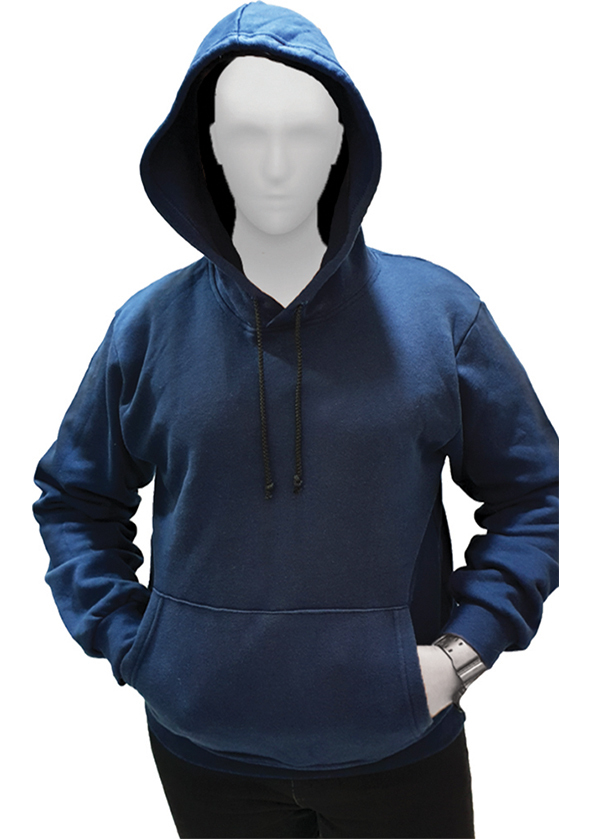 Boys Hoodie Plain Dark Blue KSWEATER