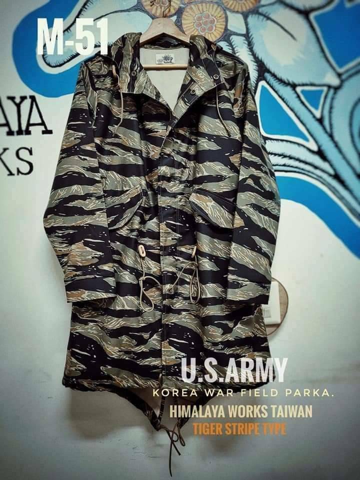 Himalaya works Taiwan fishtail（魚尾巴）M-51parka