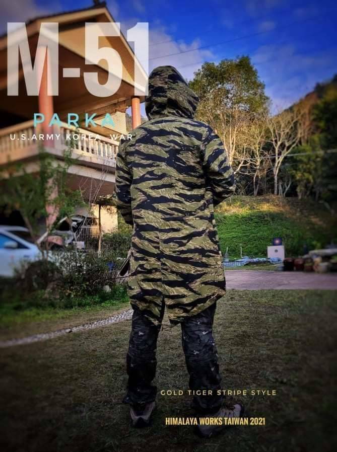 Himalaya works Taiwan fishtail（魚尾巴）M-51parka