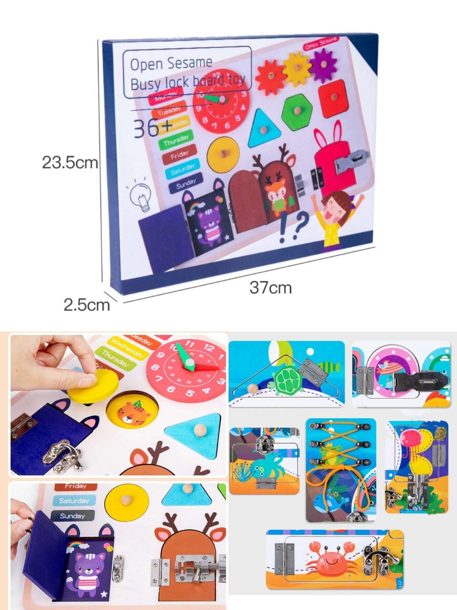 🔸幼兒Busy board